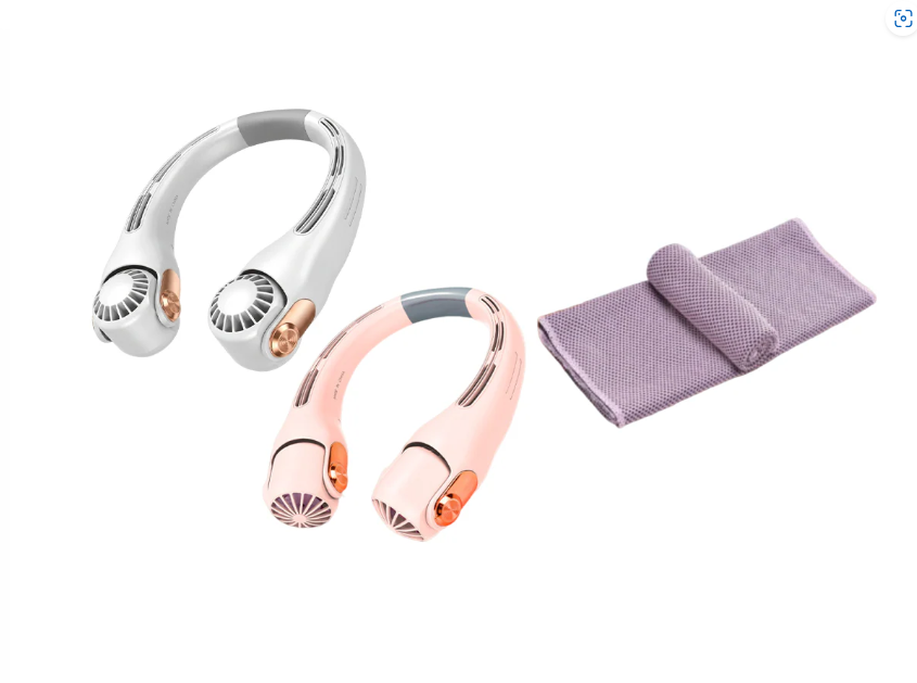 ❄️ Nek Air Conditioner ventilator - Ultra-rustige persoonlijke koeling voor de zomer