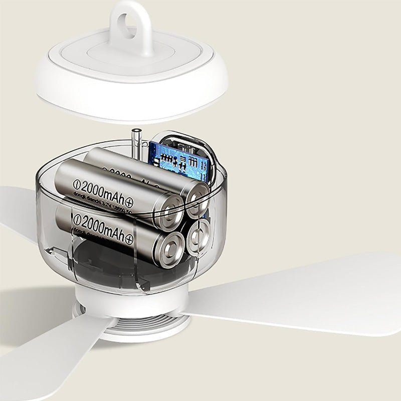 ⏰ Offerta limitata: 50% di sconto su un ventilatore da soffitto ricaricabile con luci a LED! 🌬️✨