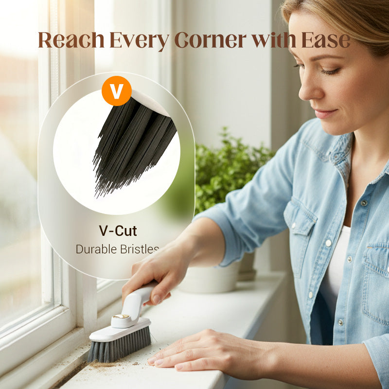 🔥LAST DAY SALE-50% OFF🎁3-In-1 Multi-Function Rotating Crevice Cleaning Brush