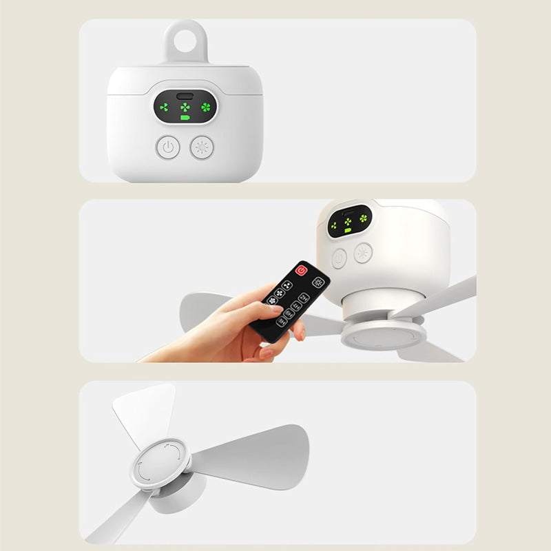 ⏰ Offerta limitata: 50% di sconto su un ventilatore da soffitto ricaricabile con luci a LED! 🌬️✨