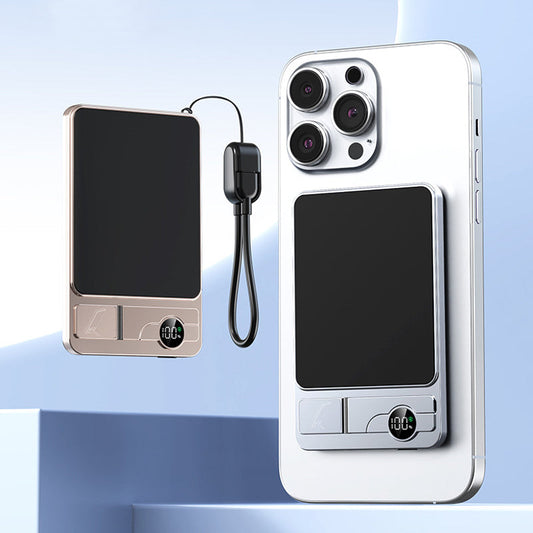 ✨ Stay Charged Anywhere: 3-in-1 Slim Magnetic Charger with Integrated Stand (50% OFF)"